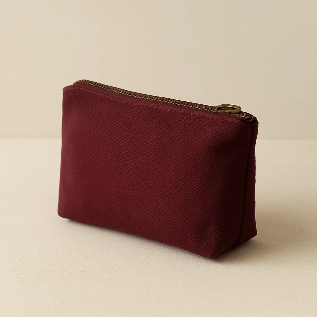 Canvas Zip Pouch